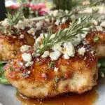 hot honey feta chicken - featured image