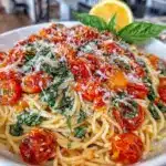 lemon-basil spaghetti - featured image