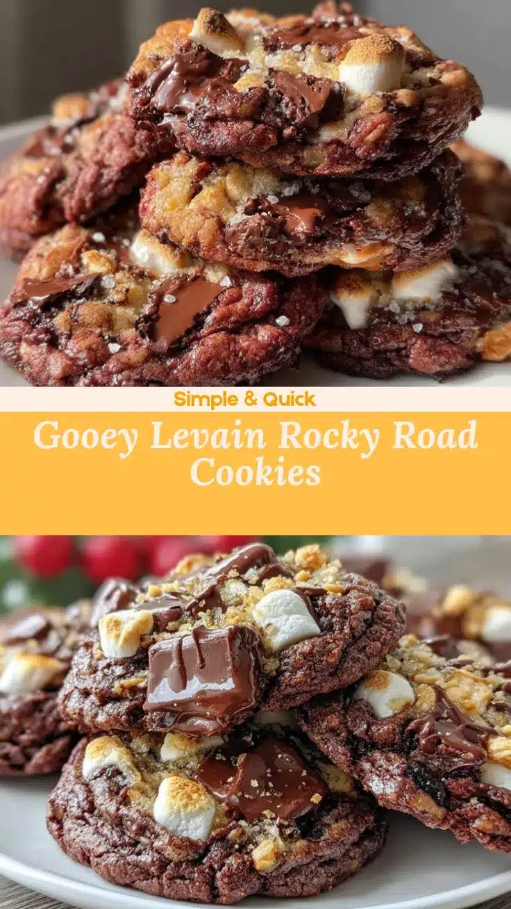 Levain Bakery Rocky Road Cookies recipe