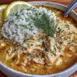 Mediterranean Lemon Chicken Soup - featured image