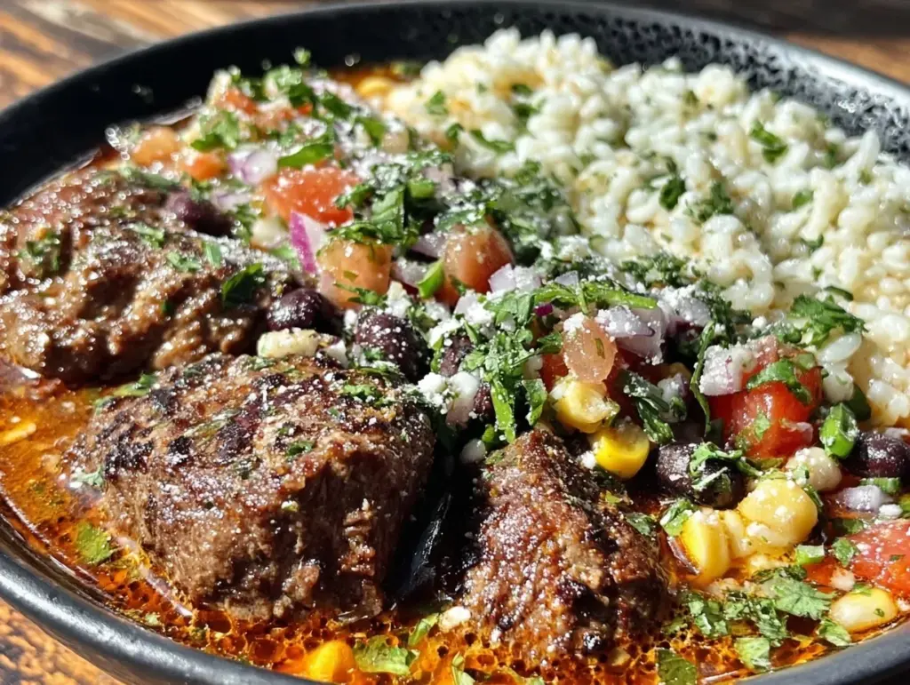 Mexican beef and rice soup - featured image