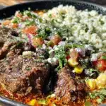 Mexican beef and rice soup - featured image