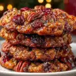 oatmeal cranberry pecan cookies - featured image
