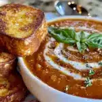 roasted tomato soup - featured image