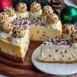 sugar cookie cheesecake - featured image