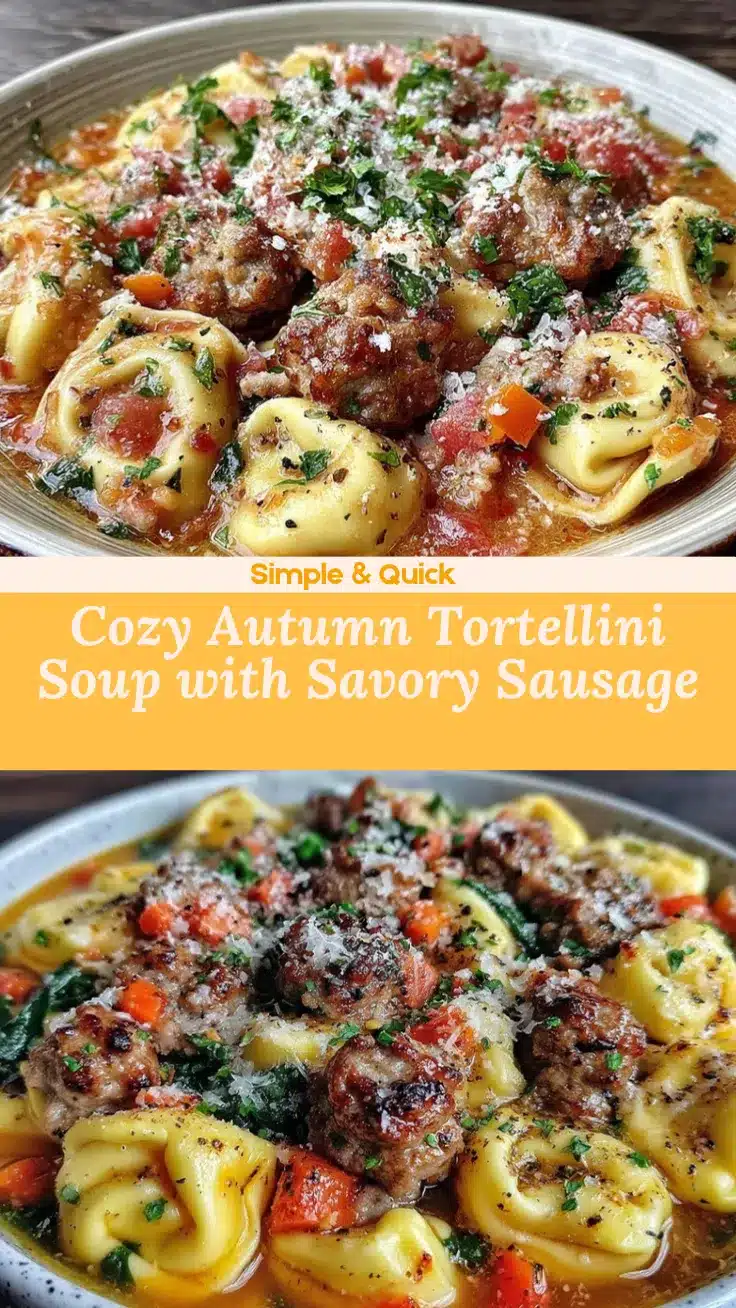 tortellini soup with sausage recipe