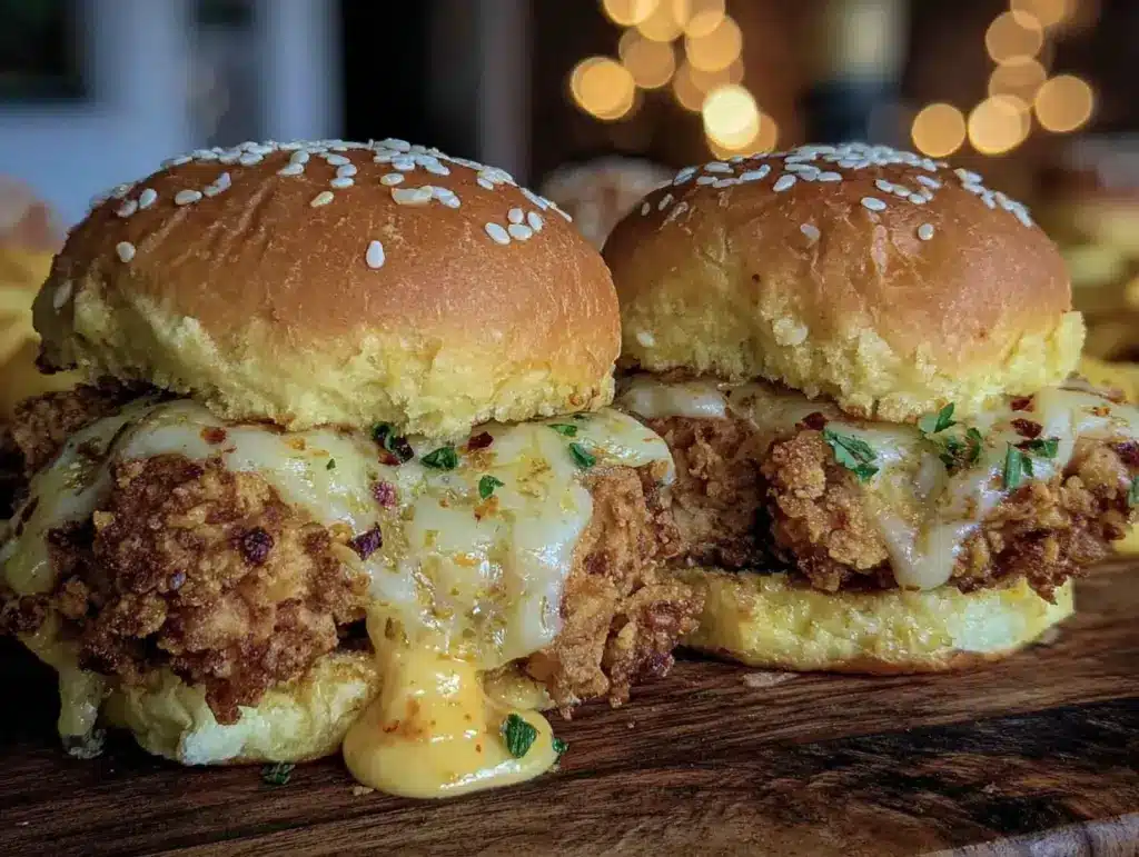 Bang Bang Chicken mini sandwiches - featured image