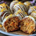 carrot cake cheesecake bites - featured image
