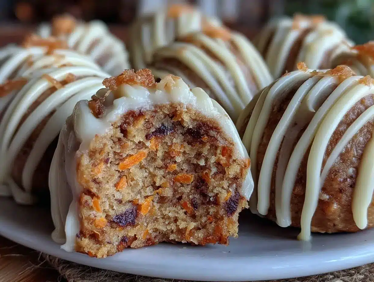 carrot cake cheesecake bites preparation steps