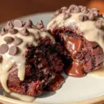 chocolate chip cookie dough brownie bombs - featured image