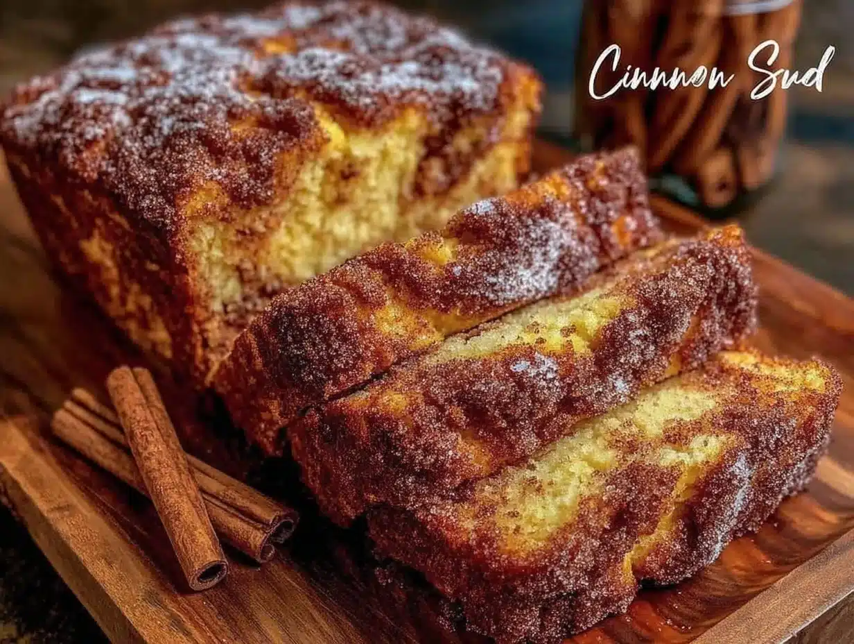 cinnamon sugar donut bread preparation steps
