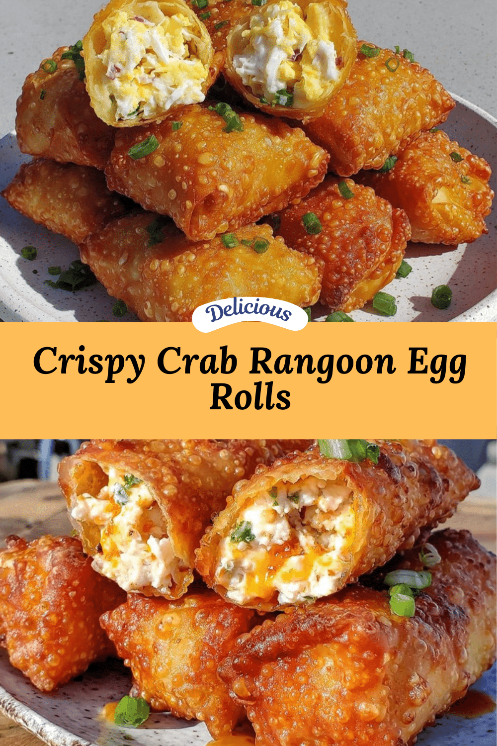 crab rangoon egg rolls recipe