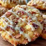 creamy coffee cake cookies - featured image