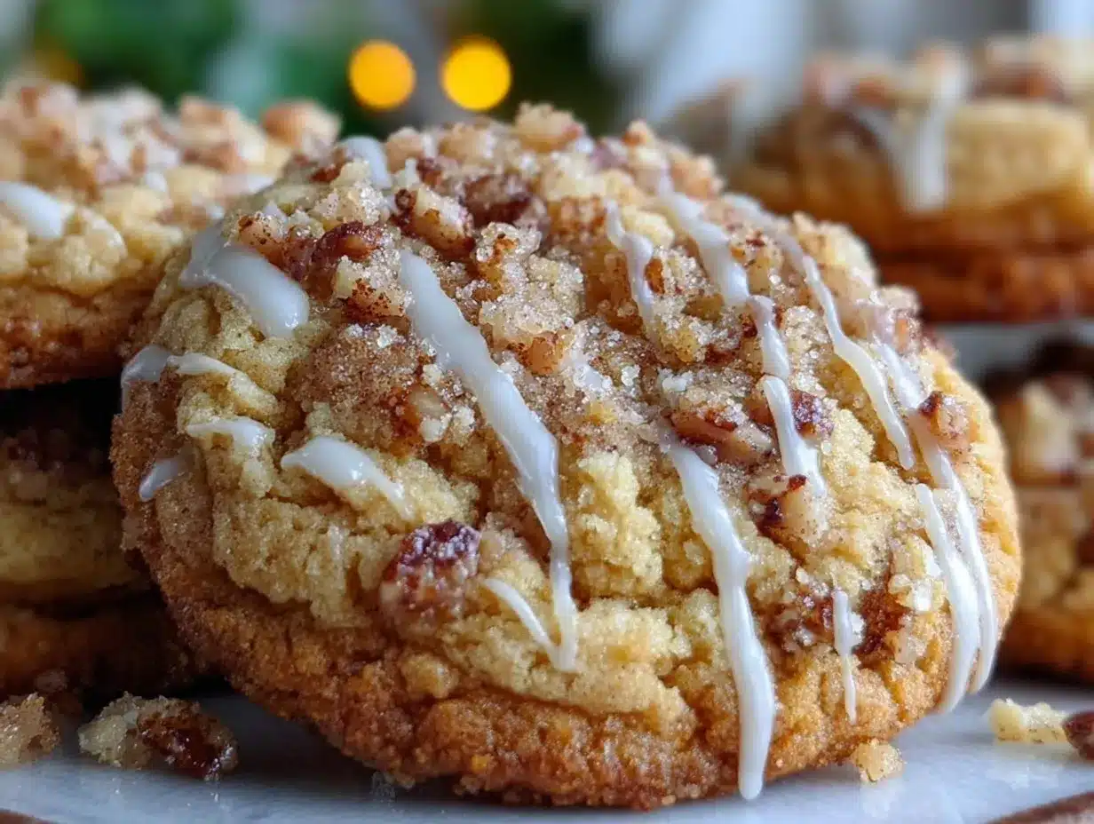 creamy coffee cake cookies preparation steps