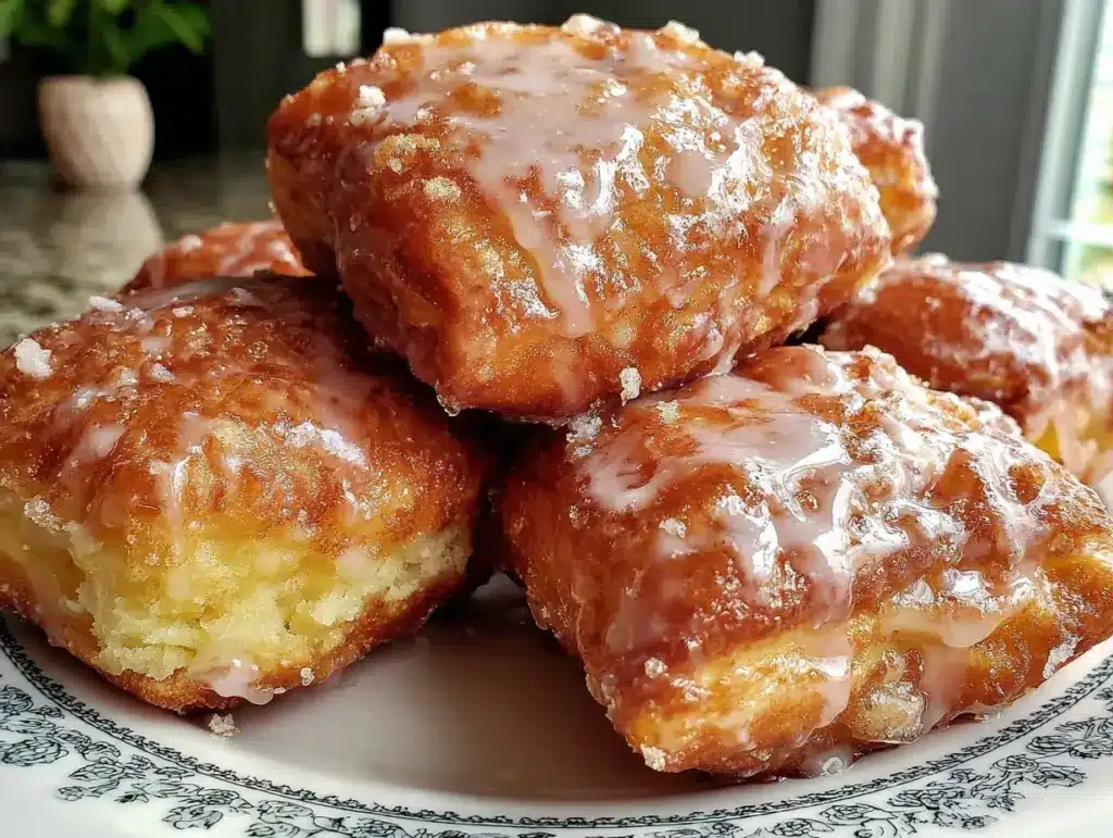 creamy glazed buttermilk beignets - featured image