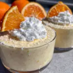 creamy orange creamsicle mousse - featured image