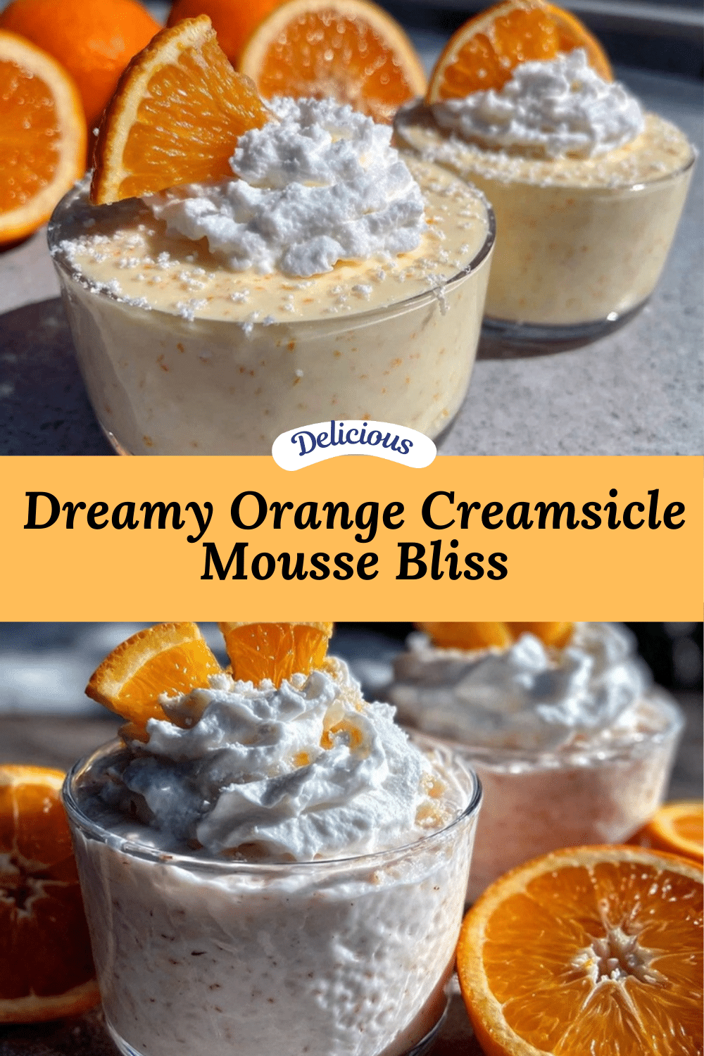 creamy orange creamsicle mousse recipe