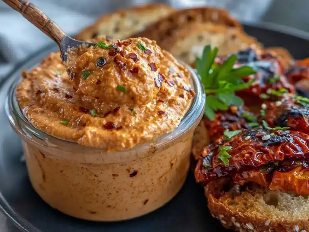 creamy roasted red pepper aioli - featured image