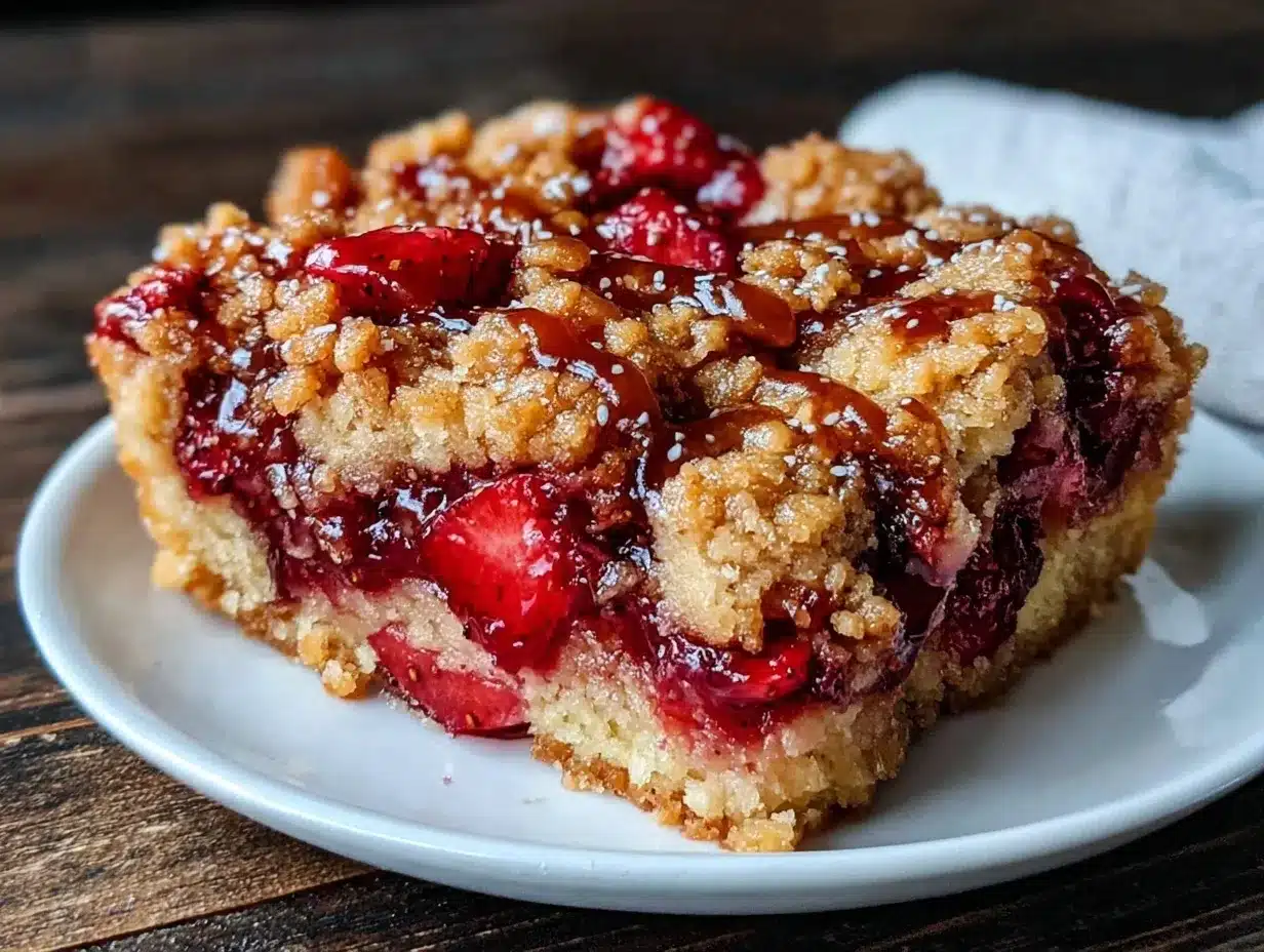 creamy strawberry crunch recipe preparation steps