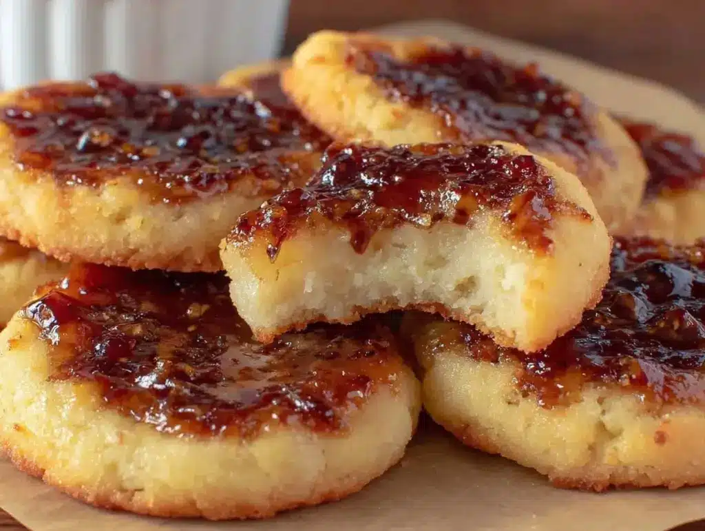 creme brûlée cookies - featured image