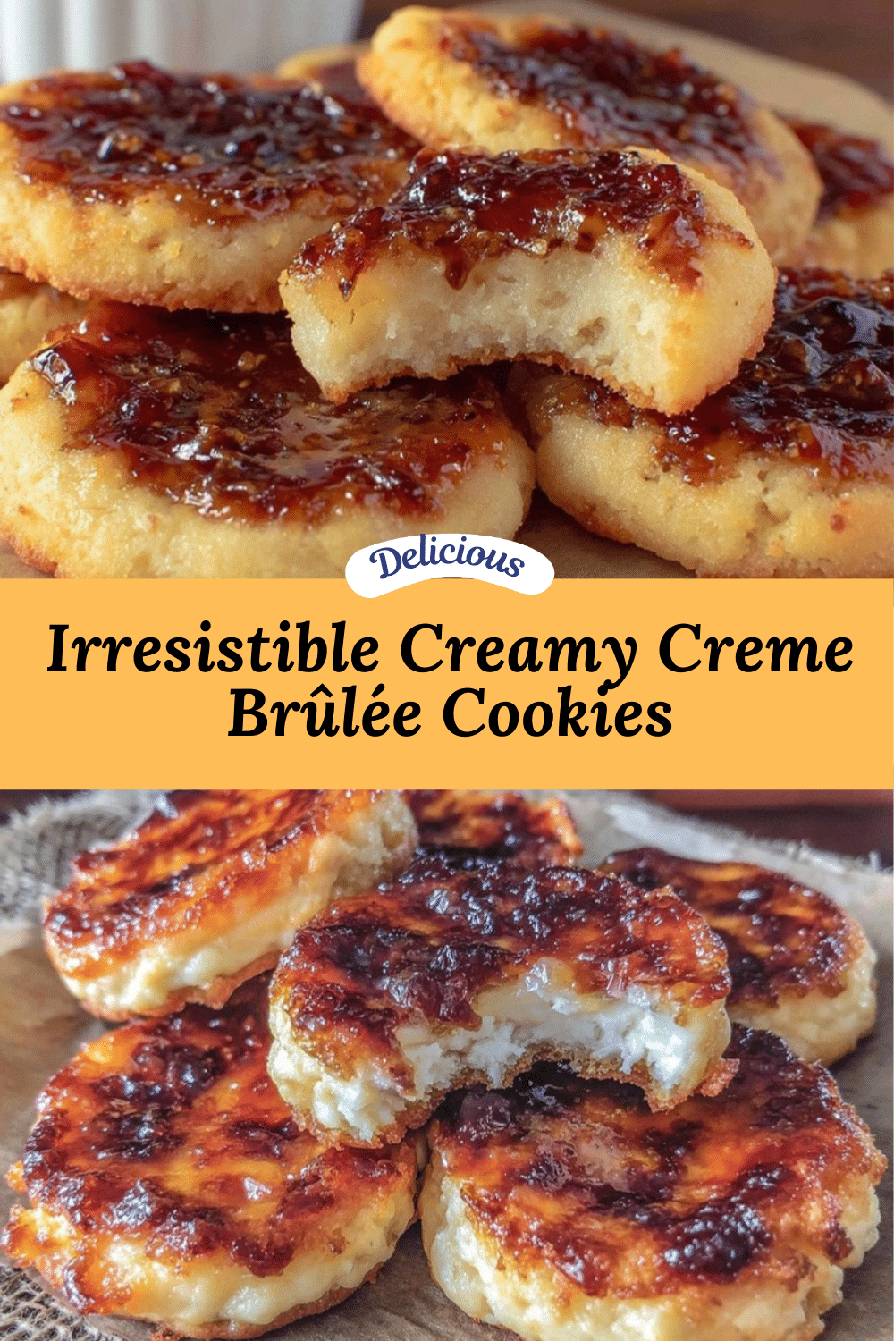 creme brûlée cookies recipe