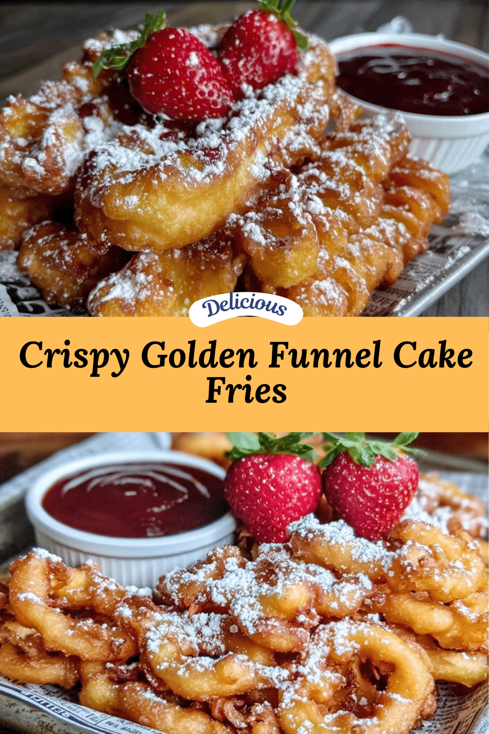 crispy funnel cake fries recipe recipe