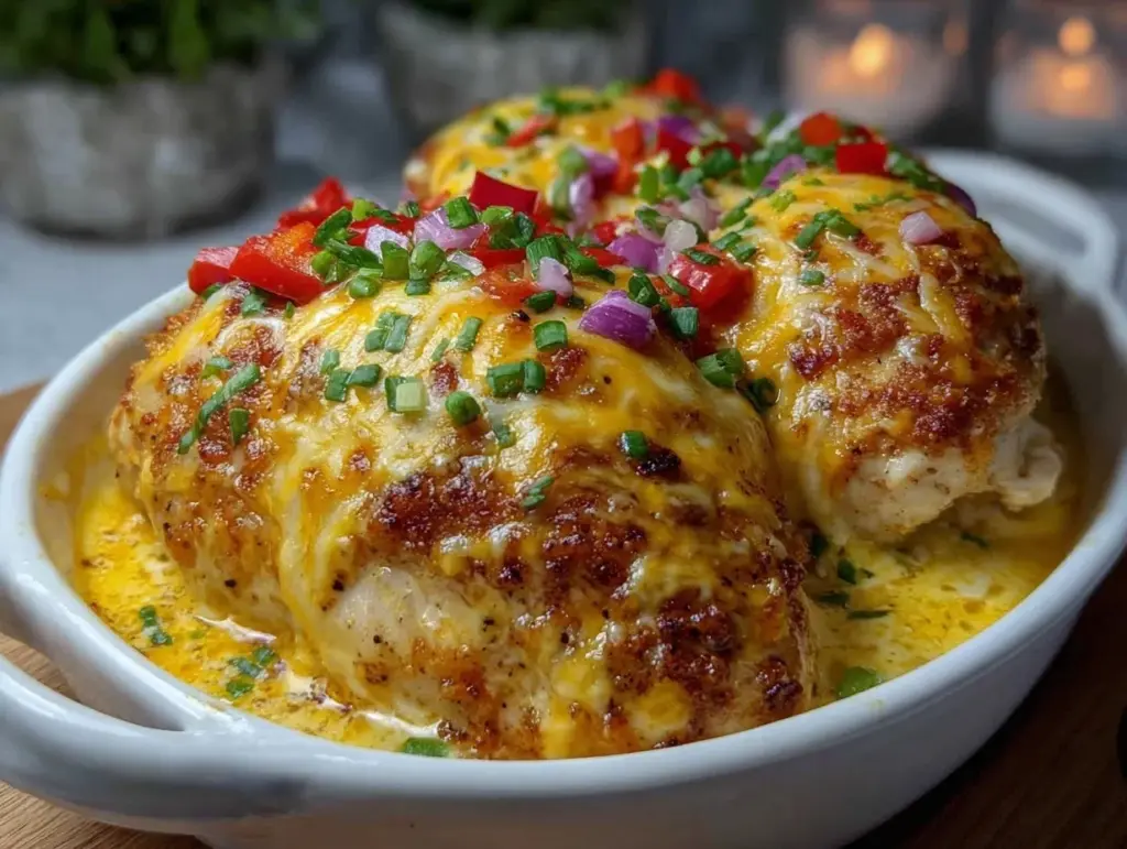 easy fajita oven baked chicken - featured image