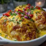 easy fajita oven baked chicken - featured image