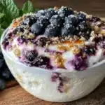 fresh blueberry yogurt recipe - featured image
