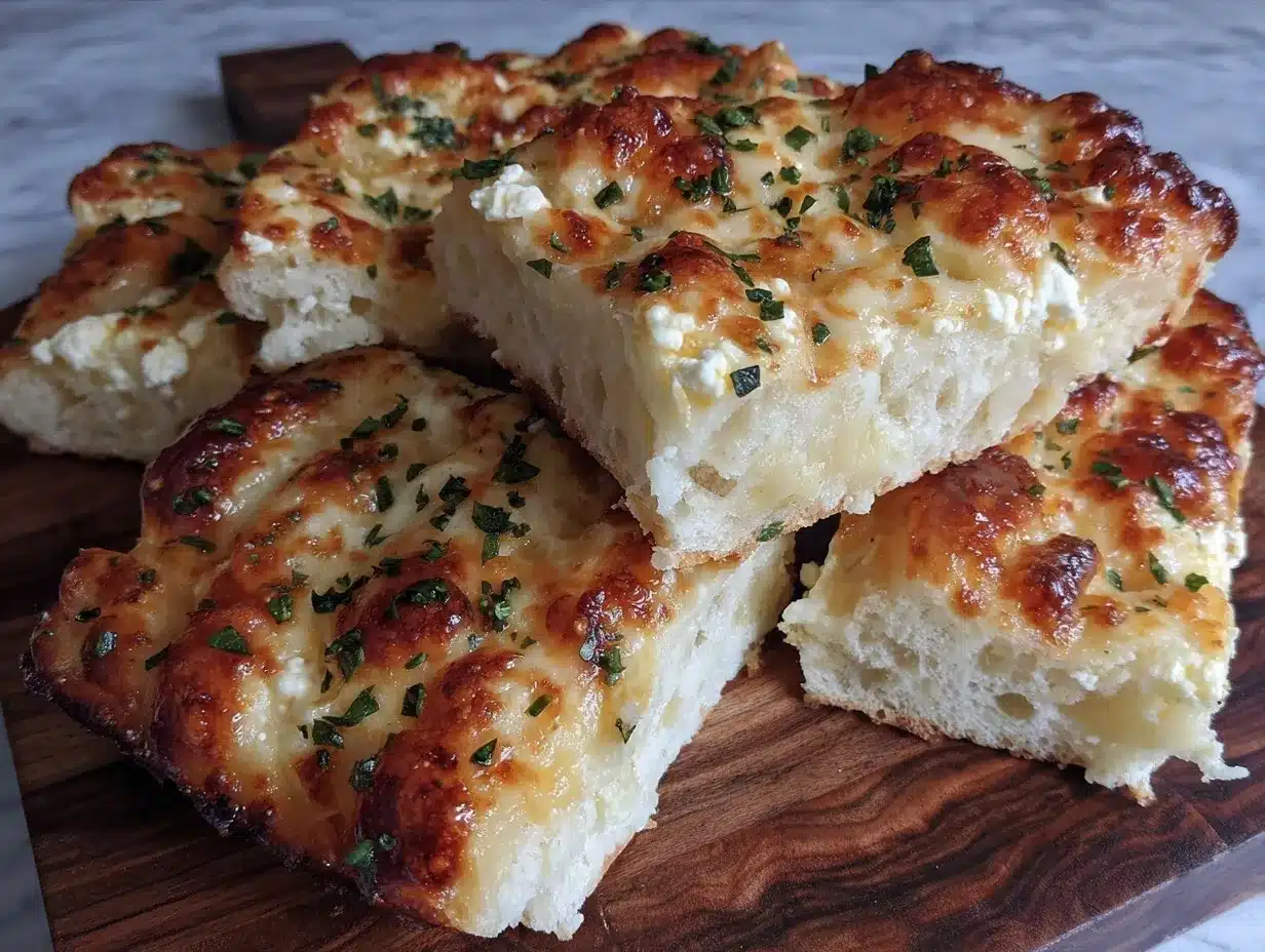 fresh cottage cheese flatbread preparation steps