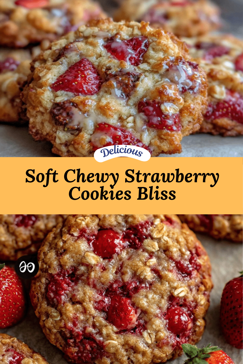 fresh strawberry cookies recipe