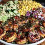 grilled shrimp bowl - featured image