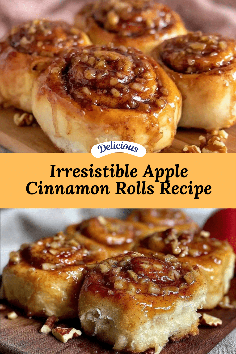 homemade apple cinnamon rolls recipe