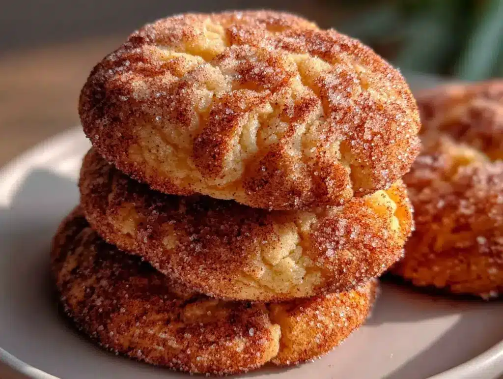 homemade churro cookies - featured image
