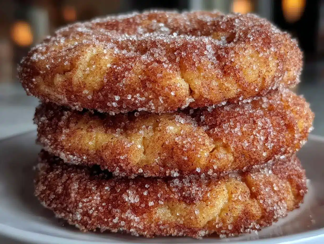 homemade churro cookies preparation steps