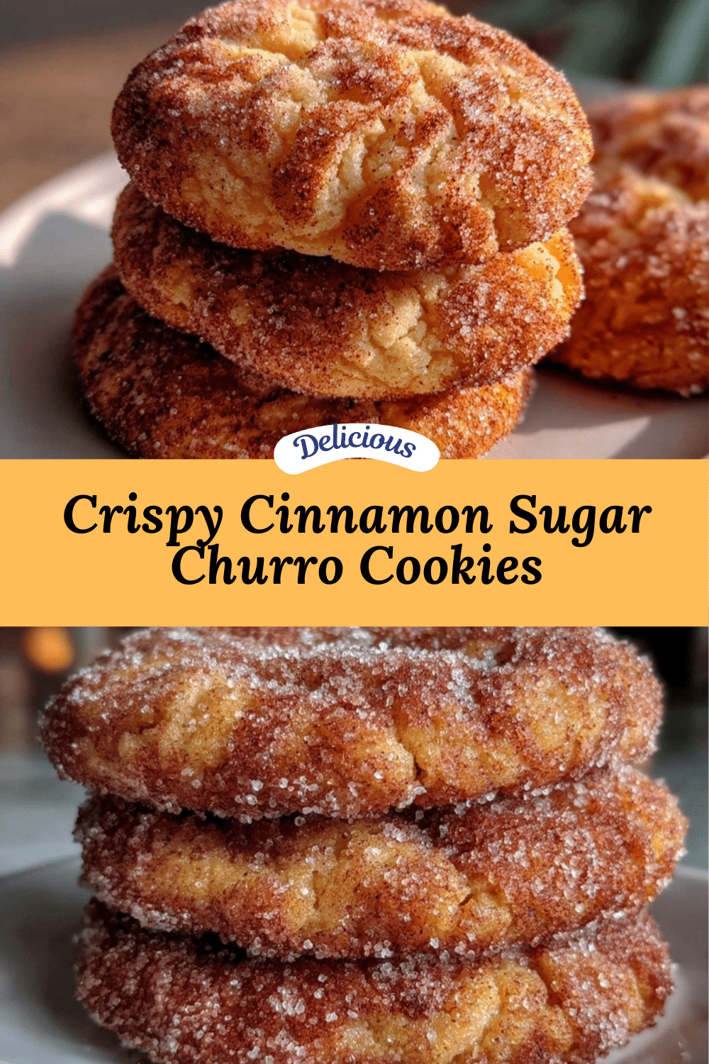 homemade churro cookies recipe