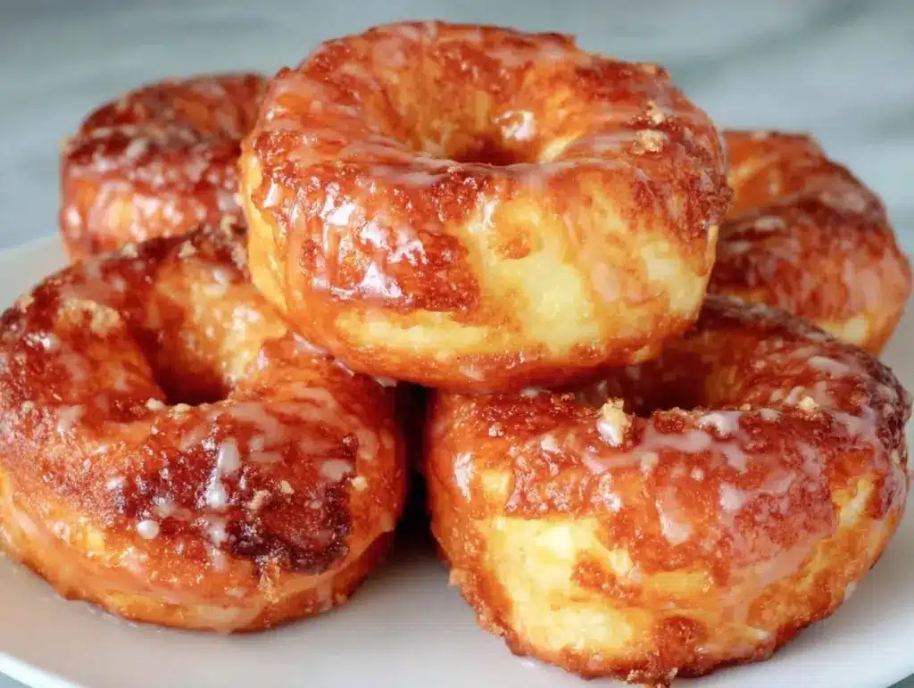 homemade soft Krispy Kreme doughnuts - featured image