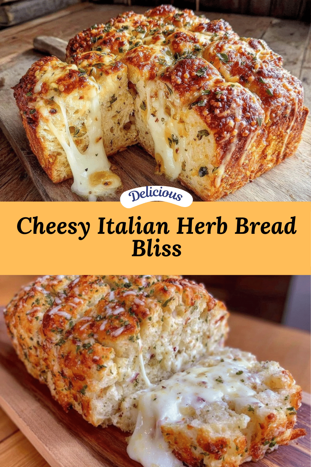 Italian herb cheese bread recipe