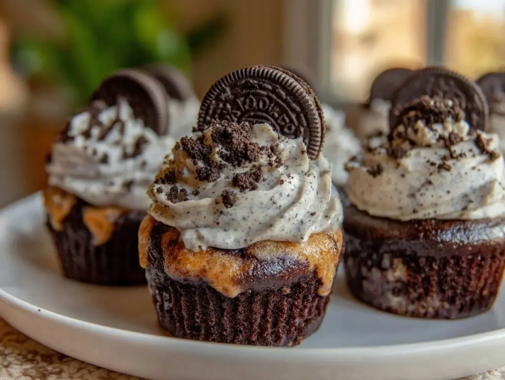 Oreo cupcakes recipe - featured image