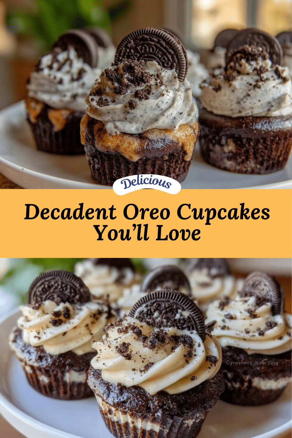 Oreo cupcakes recipe recipe