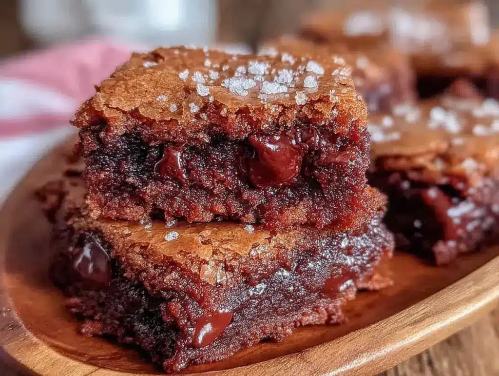 perfect chewy brownies recipe - featured image