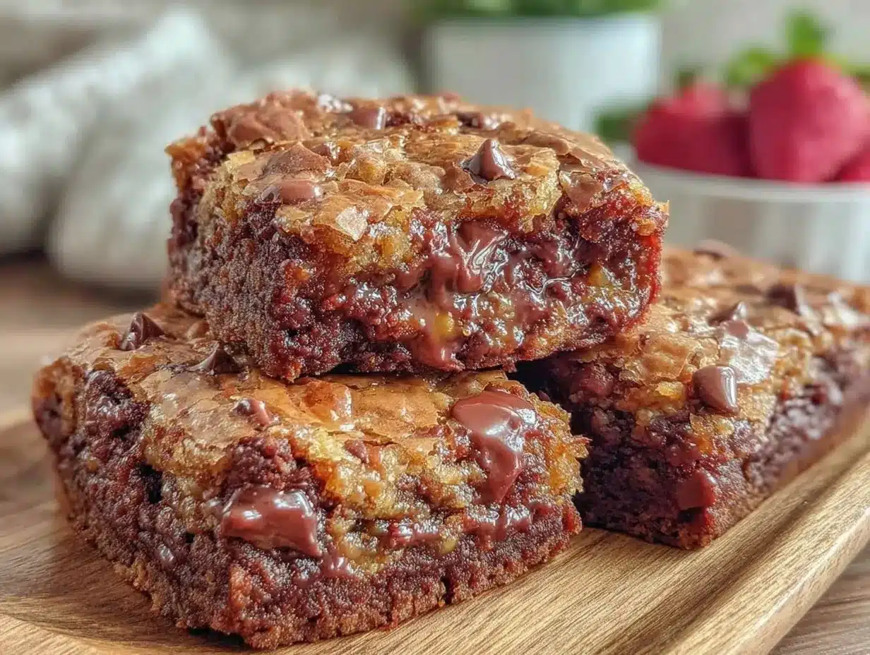 perfect chewy brownies recipe preparation steps