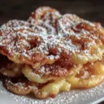 perfect homemade funnel cakes recipe - featured image