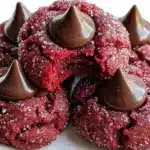 perfect red velvet blossoms cookies - featured image