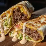 savory Big Mac wraps - featured image