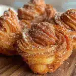 savory churro cruffins recipe - featured image
