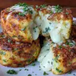savory mashed potato puff bites - featured image