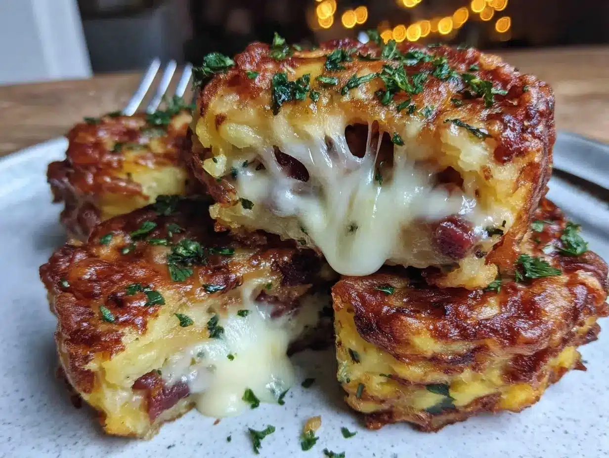 savory mashed potato puff bites preparation steps