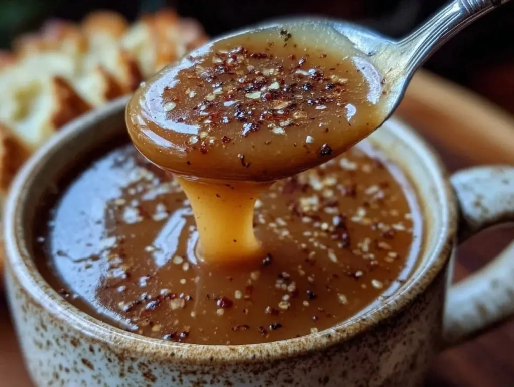 savory turkey gravy recipe - featured image