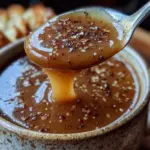 savory turkey gravy recipe - featured image